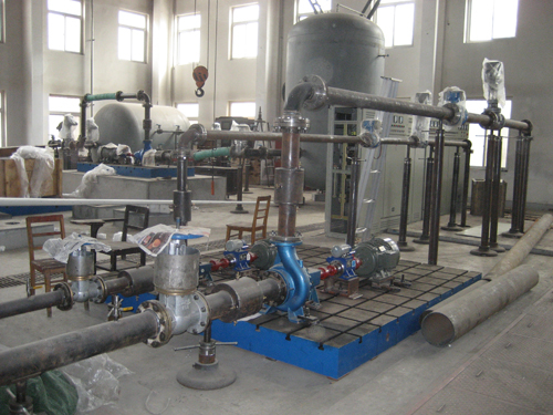 南元水泵測試車間